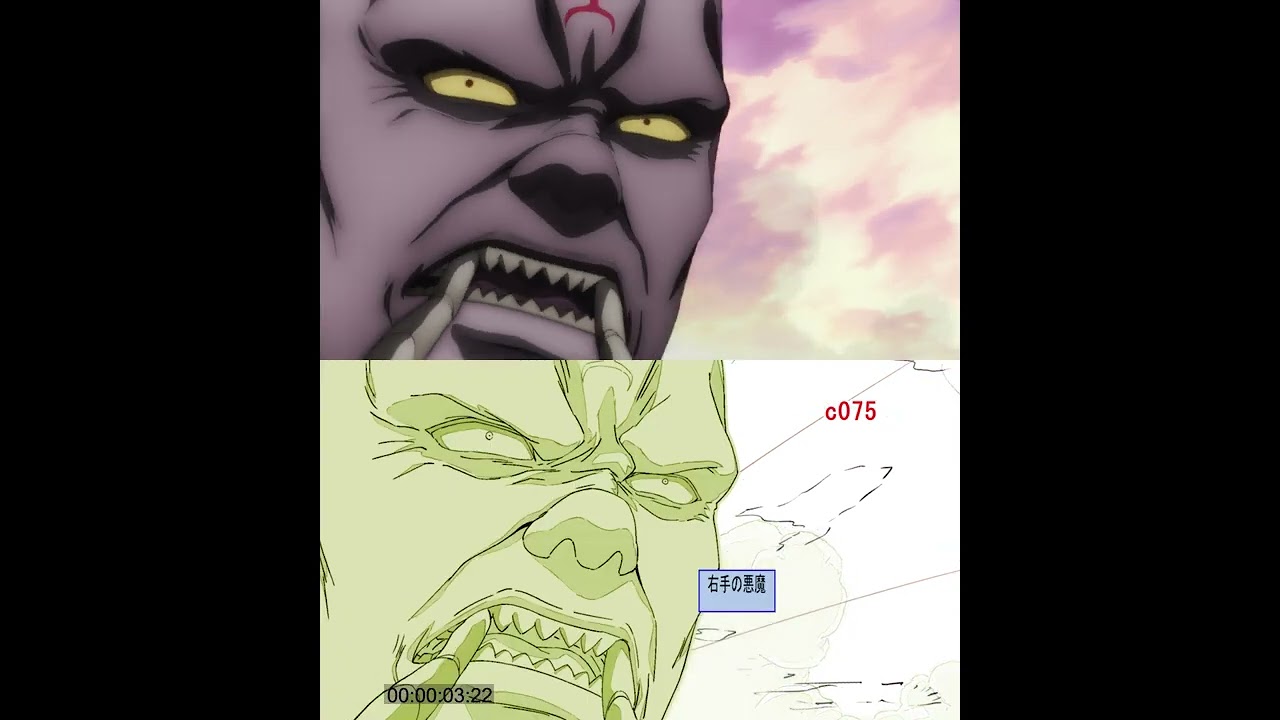 TVアニメ『便利屋斎藤さん、異世界に行く』線撮比較動画 第9話戦闘シーンより #日野聡 #便利屋斎藤さん #anime #アニメ #声優