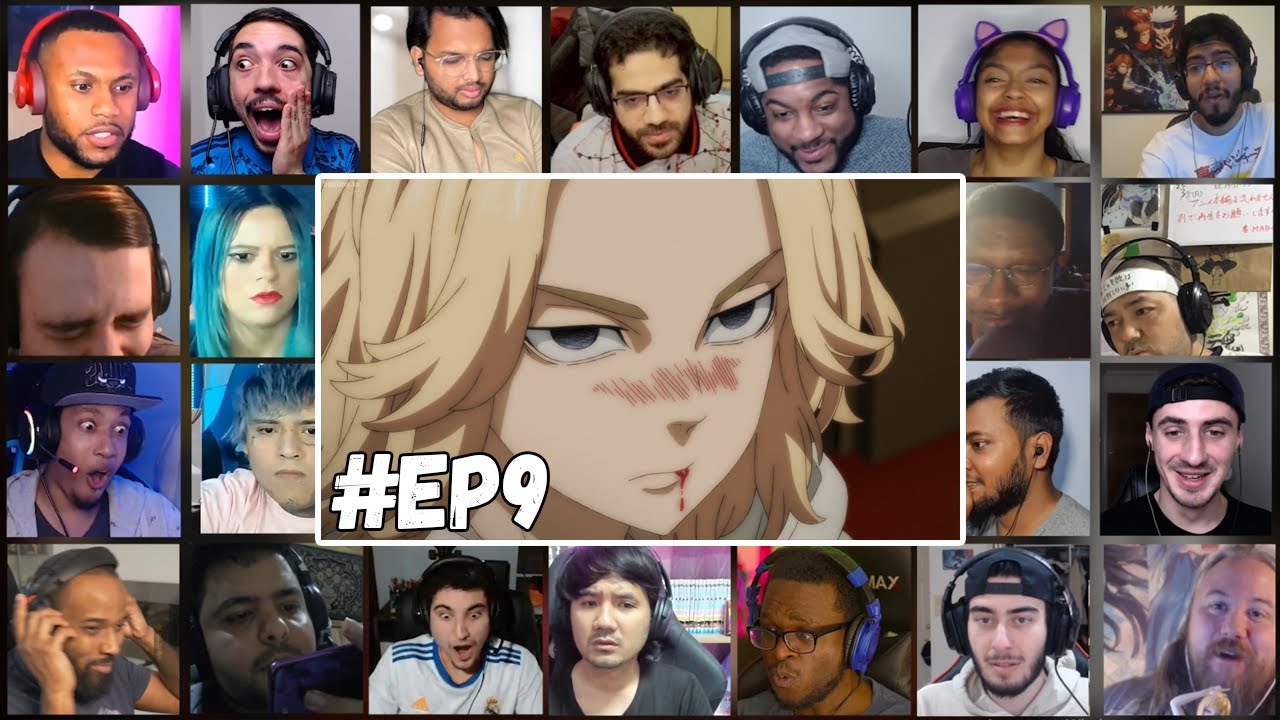 [20+ Reactions] Tokyo Revengers Season 2 Episode 9 Mega Reaction Mashup | 東京リベンジャーズ 聖夜決戦編