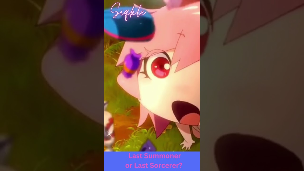 Last Summoner or Last Sorcerer? Anime #shorts