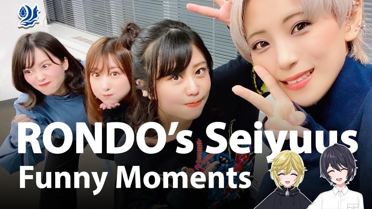【D4DJ】燐舞曲 RONDO's Seiyuus Funny Moments「a lot of Aoi X Tsubaki | Tsunko X Rihonyan」