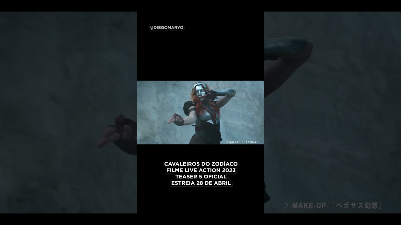 FILME LIVE ACTION dos CAVALEIROS do ZODÍACO! Saint Seiya Trailer 5 Knights of the Zodiac Movie