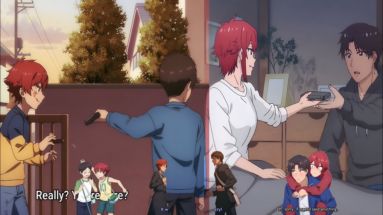 Tomo and Jun when was a child until they grew up | Tomo-chan is a girl EP 10