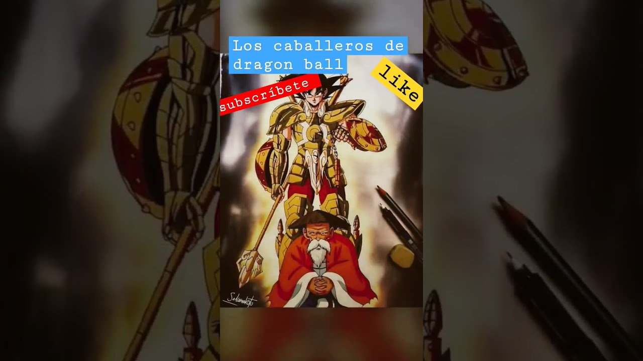 DRAGON BALL | CABALLEROS DEL ZODIACO | EN UN UNIVERSO ALTERNO | Knights of the Zodiac