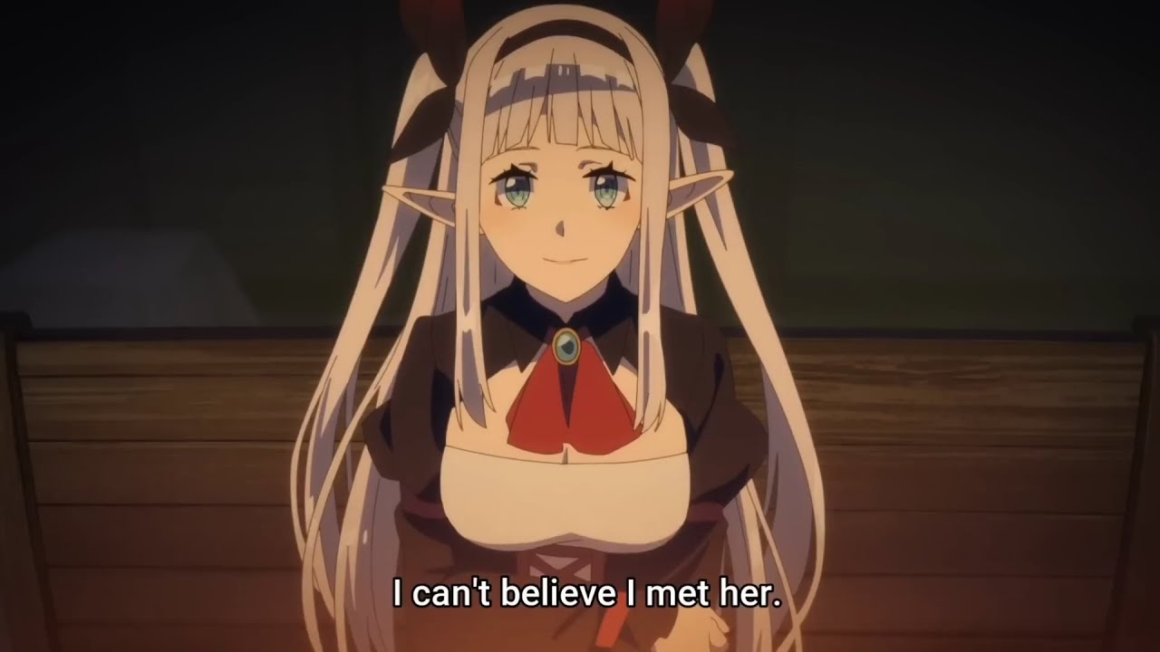 Machio proposes vampire Ru Rurushi & asks her to stay with him forever 💖🥰~ Isekai Nonbiri Nouka EP 2