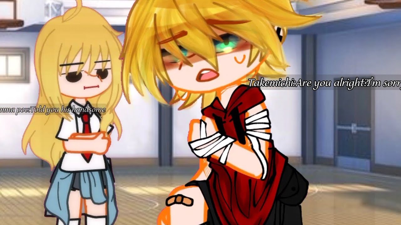 Who trow the ball at m-😳 ||Tokyo Revenger|/|AU|First meet