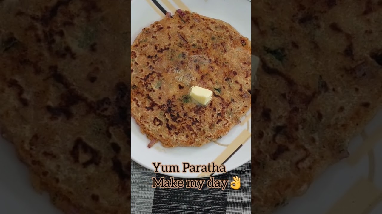 Yum paratha make my day😋💕yours? #shortsfeed #asmr #shorts #ytshorts#food #reels #viral
