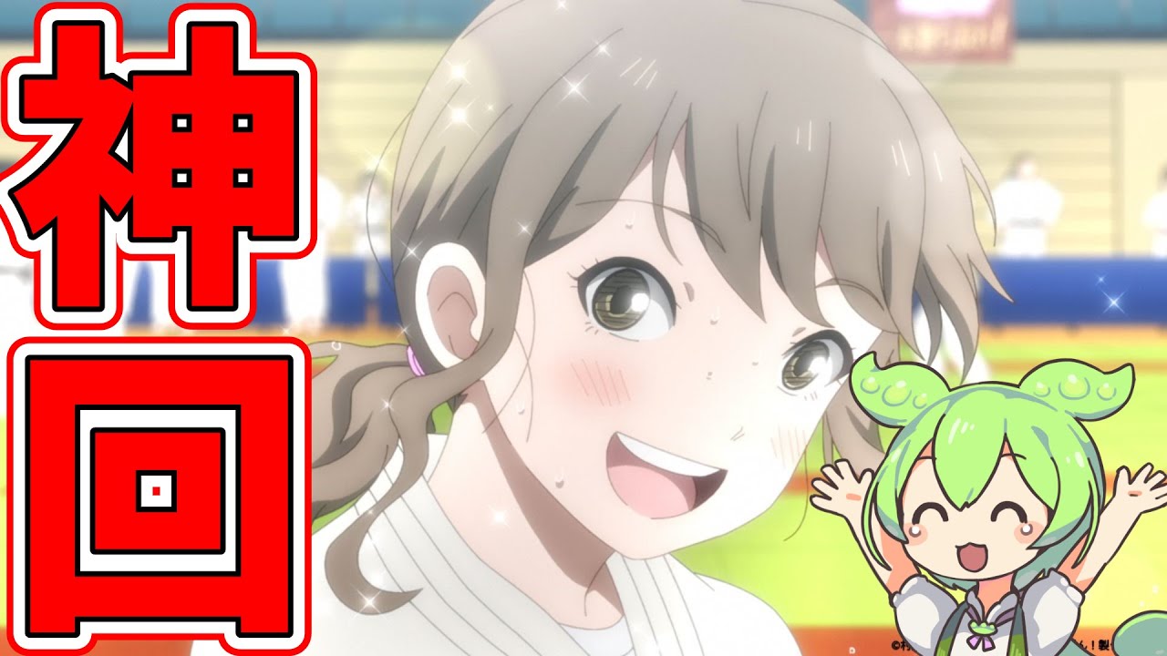 【もういっぽん！】神回！！青葉西高校柔道部の総力戦！！アニメもういっぽん！第10話感想！！