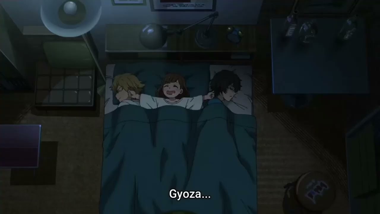 Miri chan sleeping together with her papa バディダディズ Buddy daddies