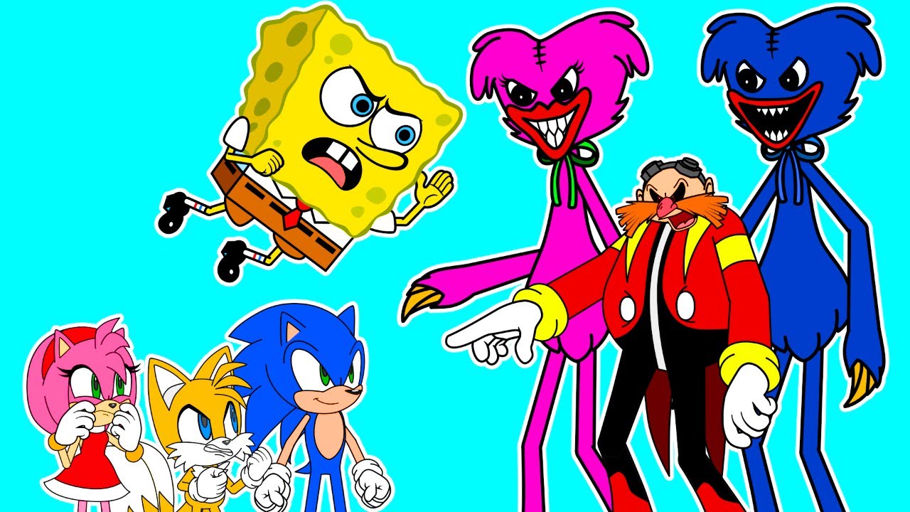 Sonic Versus Spongebob Cartoon Shorts Collection 6