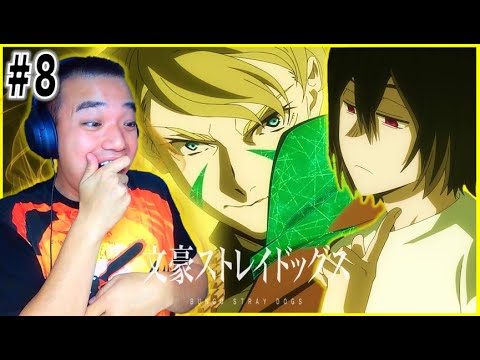 FITZGERALD BETRAYAL?!?! | Bungou Stray Dogs Season 4 Episode 8 REACTION [文豪ストレイドッグス 4期 8話]