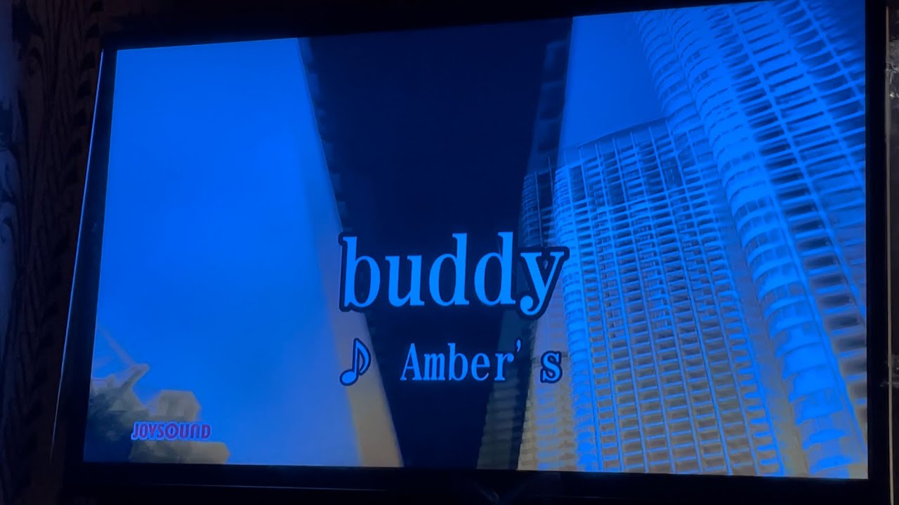 buddy (Amber's)　歌ってみた