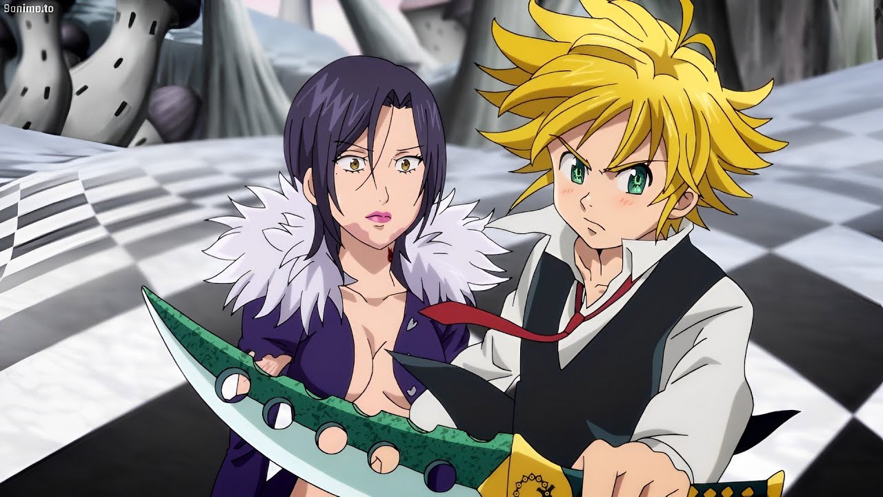 七つの大罪 |メリオダスはマーリンを死から救うためにちょうど間に合った | Meliodas once again appeared in time to save Merlin from death