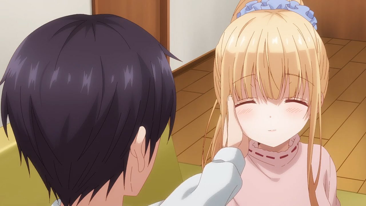 Amane pinched Mahiru's cheek The Angel Next Door Spoils Me Rotten お隣の天使様にいつの間にか駄目人間にされていた件