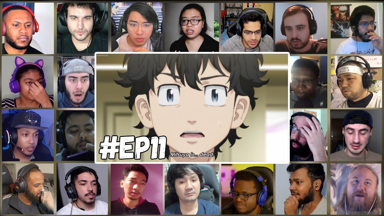 [20+ Reactions] Tokyo Revengers Season 2 Episode 11 Mega Reaction Mashup | 東京リベンジャーズ 聖夜決戦編