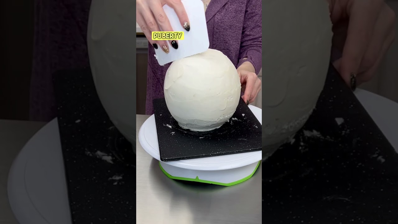 Let’s make a moon cake while I tell you about Ramadan🥰 #youtuber #cake #ramadan ##shorts