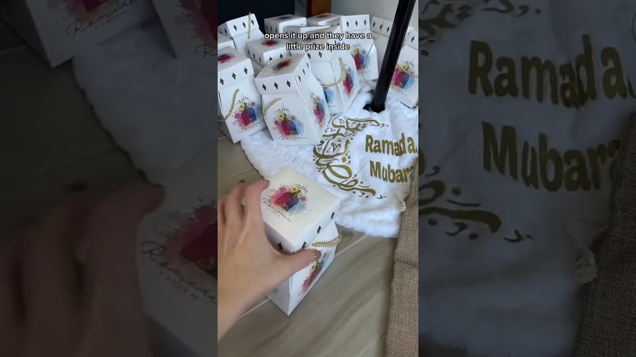 Ramadan goody bags that I make for my kids 🥰🥰