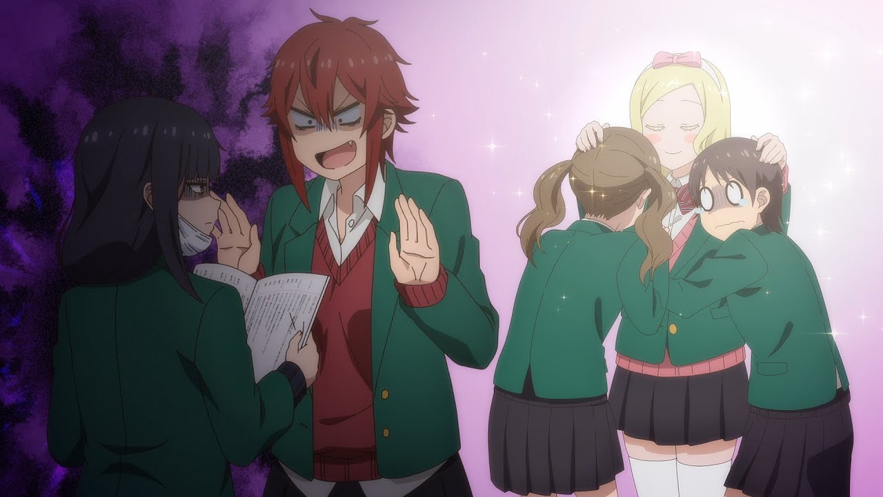 Misuzu as CINDERELLA and Carol as ENEMY | Gundou in rage for the role | Tomo-chan Is a Girl! EP 11