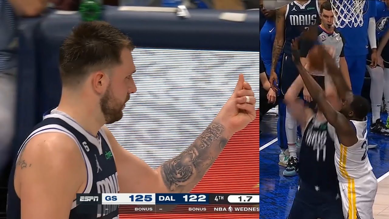 Luka Doncic says the refs got paid after no foul call at end of game vs Warriors