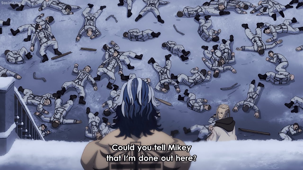 Draken KNOCKS OUT 100 Black Dragon Members | Tokyo Revengers S2 | 東京リベンジャーズ 聖夜決戦編