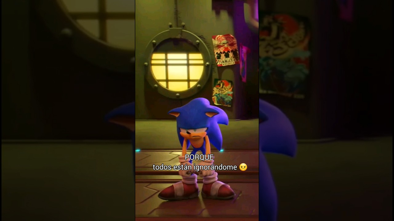 PORQUE todos están ignorandome 😠 sonic prime editado 2