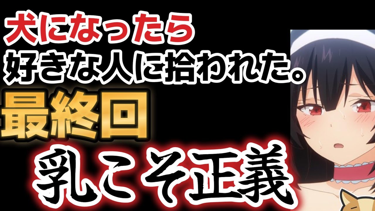 【犬になったら好きな人に拾われた。】最終回、１２話、乳こそ正義！！【2023年冬アニメ】【最終回】