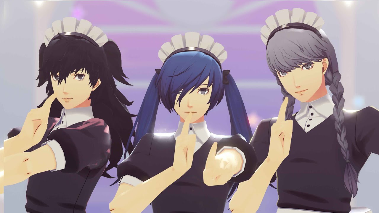 [AI Cover][MMD Persona] Kawaii make MY day！-P345 Protags