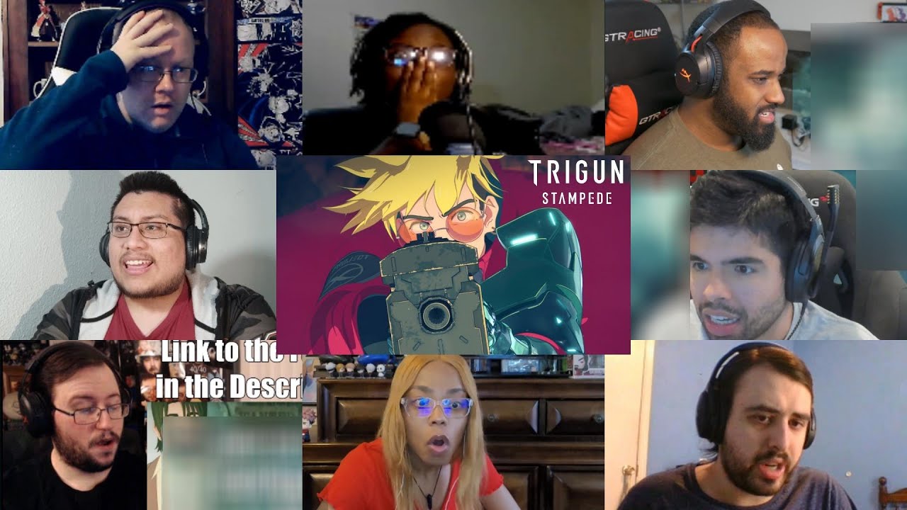 【海外の反応】TRIGUN STAMPEDE 12話 TRIGUN STAMPEDE Episode 12 Reaction Mashup
