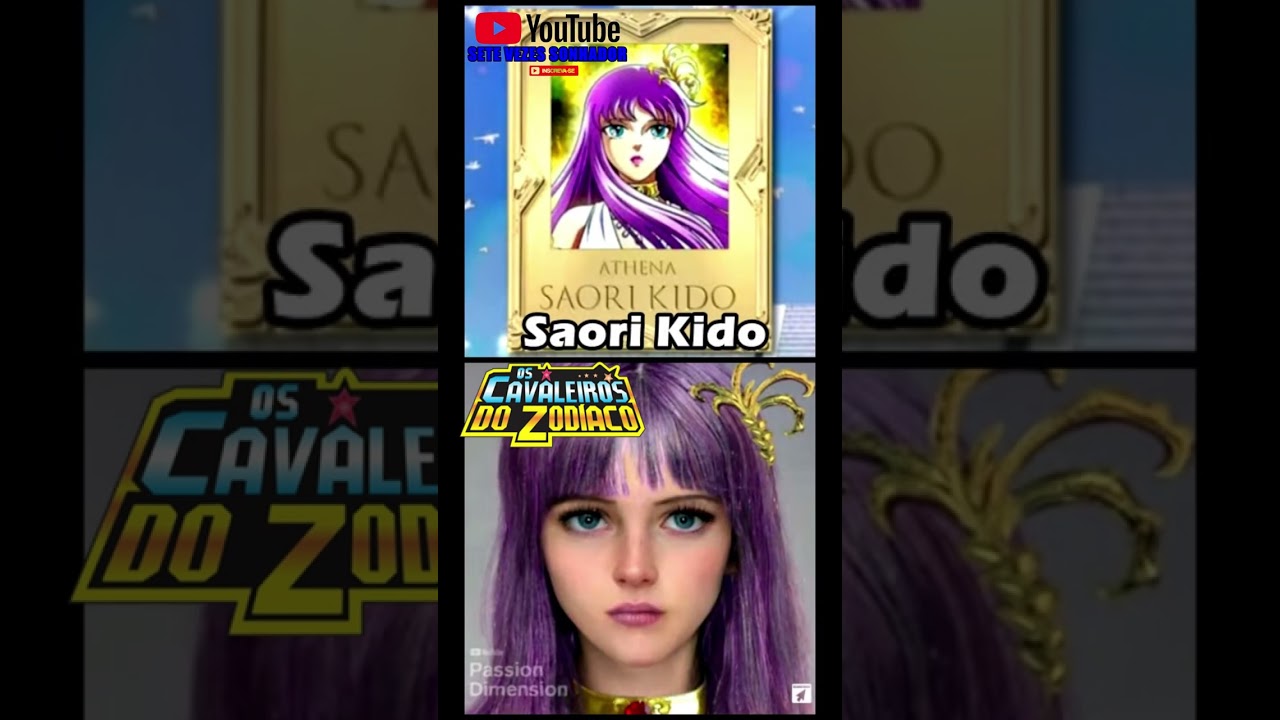 OS CAVALEIROS DO ZODÍACO : ROSTOS GERADOS POR INTELIGÊNCIA ARTIFICIAL DO ANIME SAINT SEIYA #SHORTS