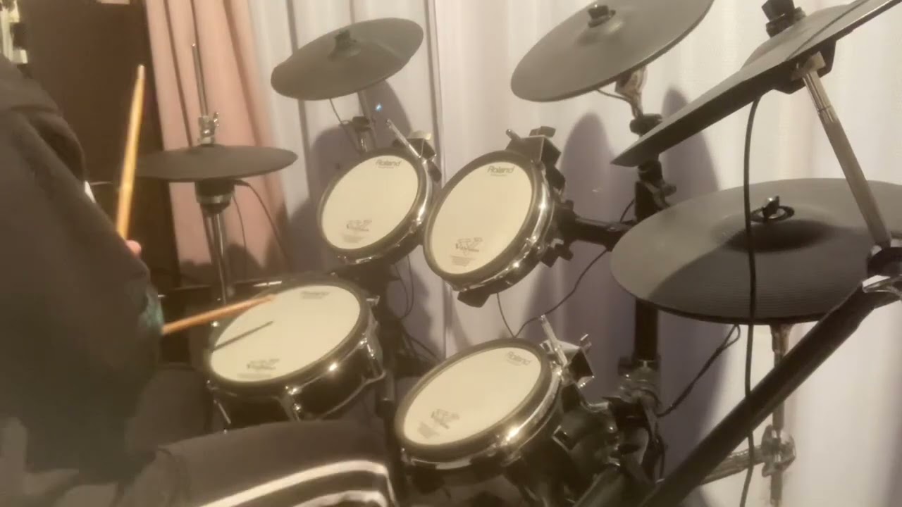 【魔王学院の不適合者 II ED】ももすももす「エソア」 叩いてみた (Drum cover)