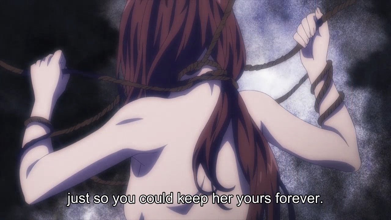 Kurou tells about the mysterious death of the girl In/Spectre 2 虚構推理