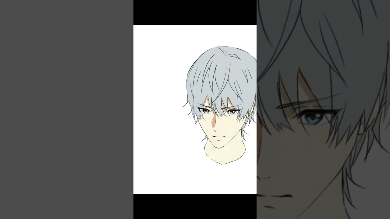 【ツルネ】二階堂先輩描いてみた #ツルネ #二階堂永亮 #イラストメイキング