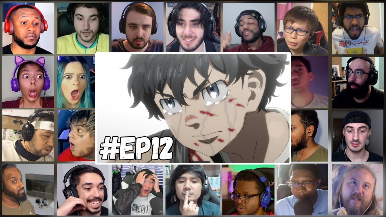 [20+ Reactions] Tokyo Revengers Season 2 Episode 12 Mega Reaction Mashup | 東京リベンジャーズ 聖夜決戦編