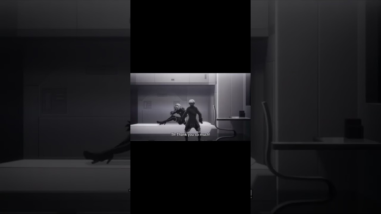 9S Wakes Up 2B NieRAutomata Ver1 1a #shorts