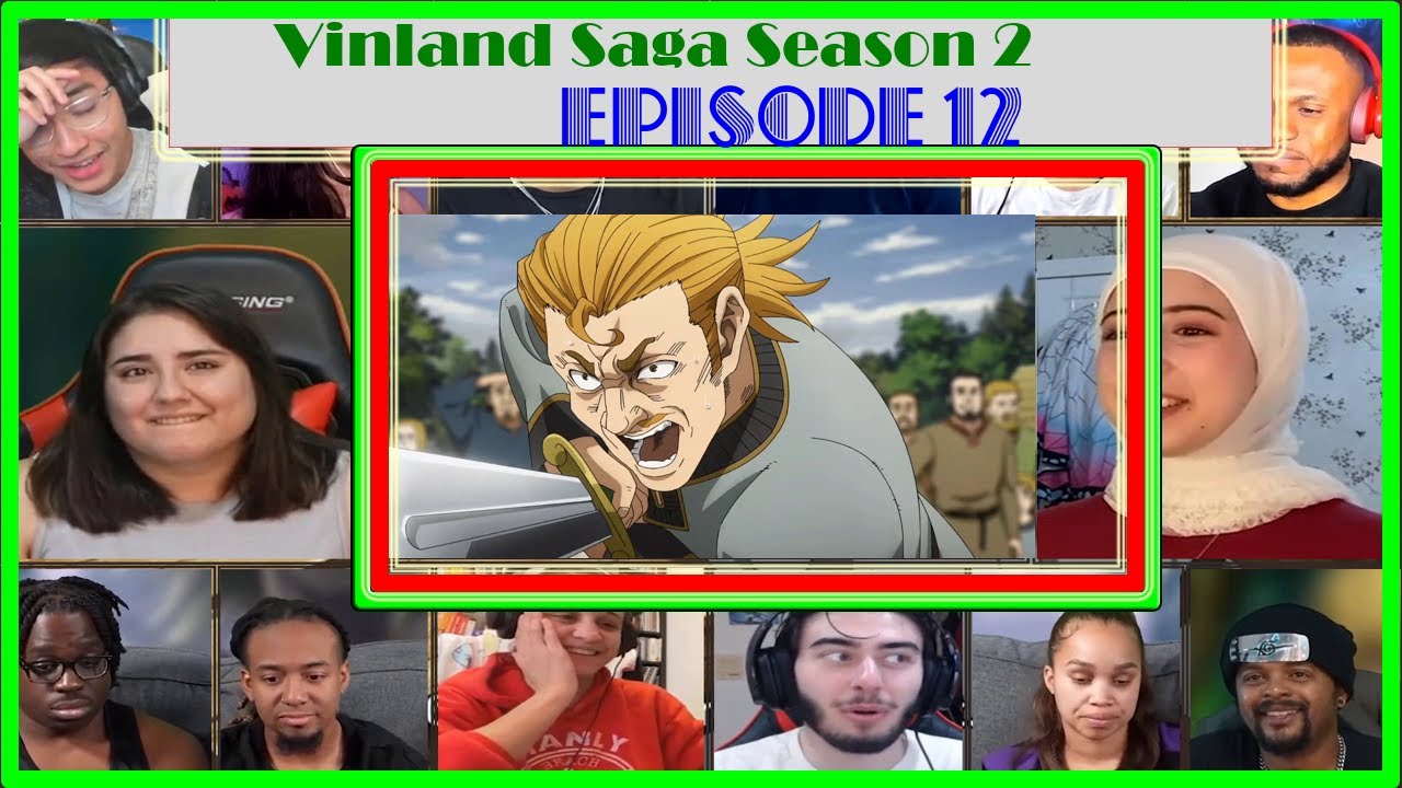 Vinland Saga Season 2 Episode 12 Reaction Mashup|ヴィンランド・サガ