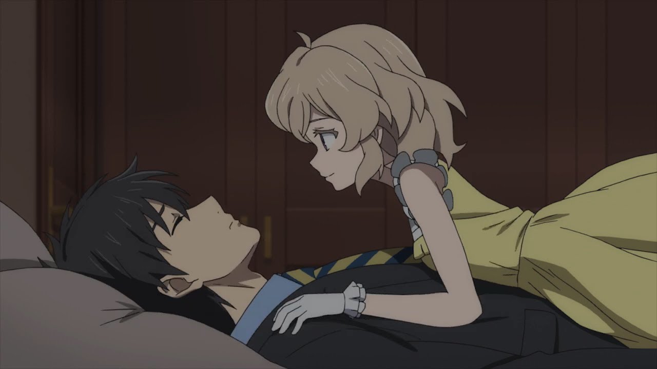 Kuro and Iwanaga in bed together😘💕 ~ In/Spectre Season2 EP10