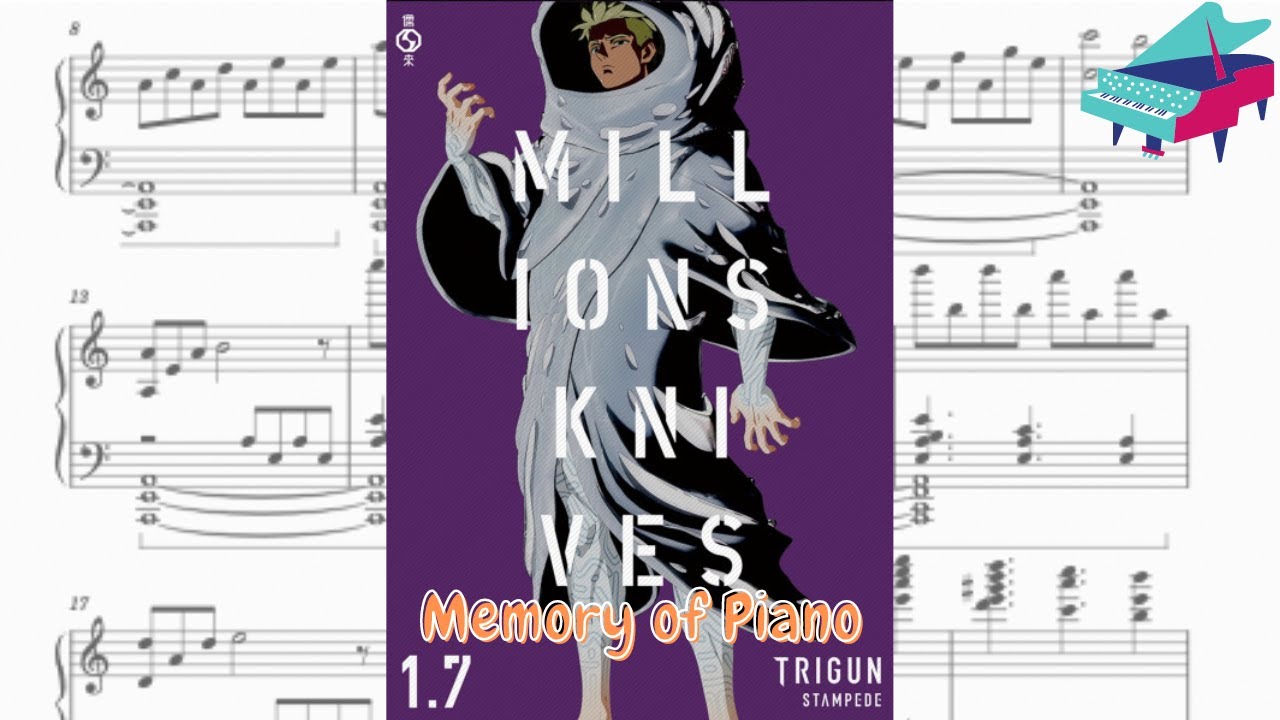 Memory of Piano - Trigun Stampede - Piano Transcription + Sheet Music