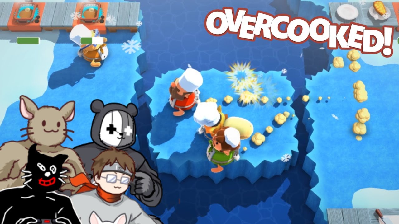 【４人】こんな場所で料理するんですか？【Overcooked!】