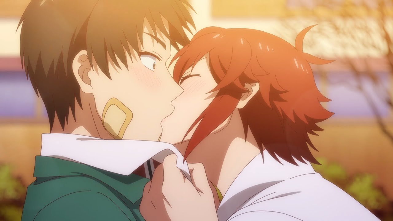 Tomo and Jun FINALLY KISSED | They say I love you | EP 13 Tomo-chan Is a Girl! トモちゃんは女の子!