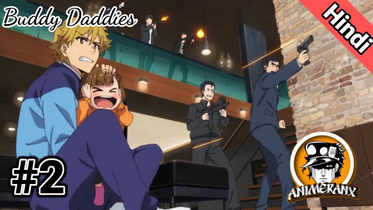 Buddy Daddies Episode 2 || The Kiss Of Deth in Urdu/Hindi || Animeranx || Like Spy x Family