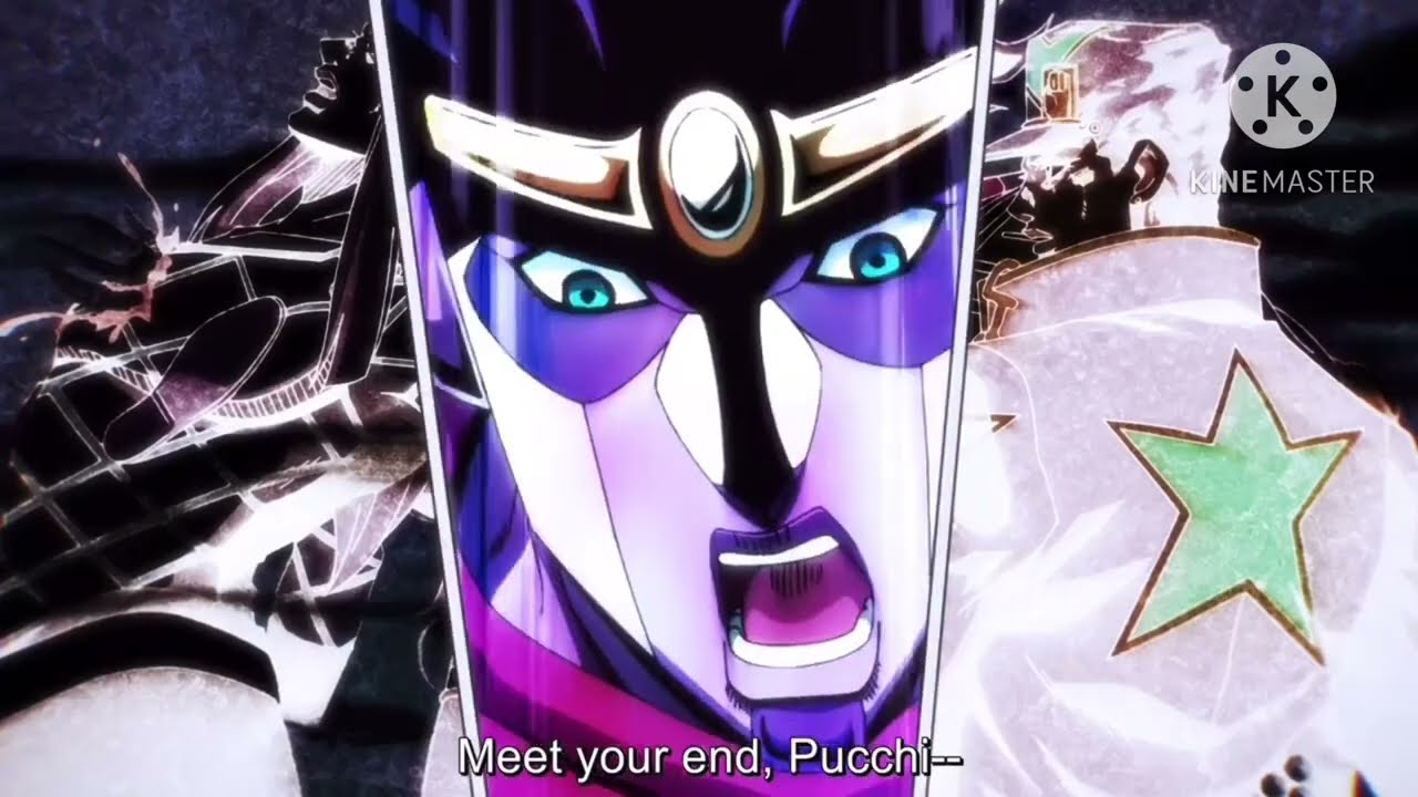 ジョジョの奇妙な冒険 ６部 ストーンオーシャン』( ３７話　) 承太郎　VS プッチ神父