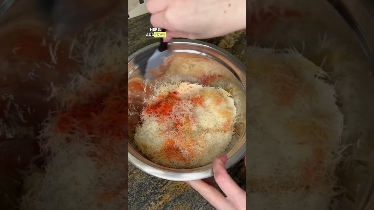 Making kanafa jibin instead of cake for my anniversary #shorts