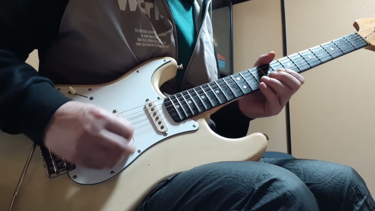 聖闘士星矢：knight of the Zodiac バトル・サンクチュアリ　ＯＰ　 PEGASUS SEIYA　The Struts　ギター　弾いてみた！