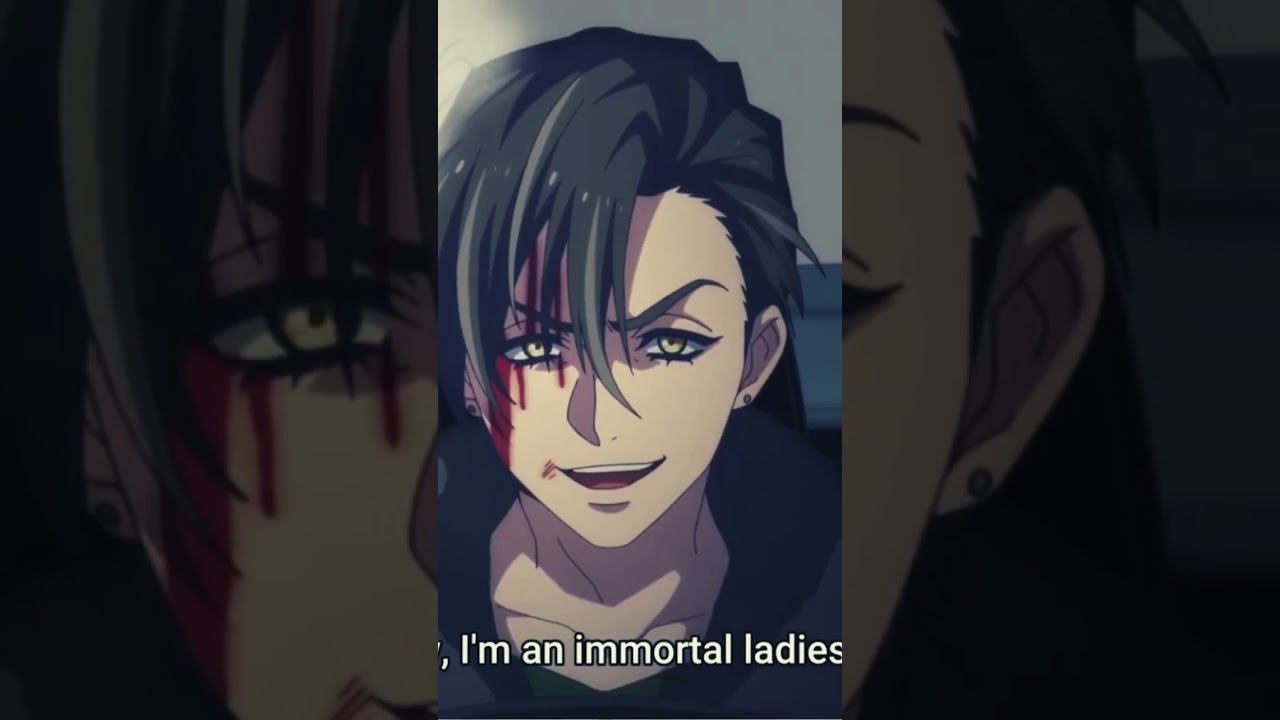 I'm an immortal ladies man! anime high card scene #anime #amv #highcard #animeedit