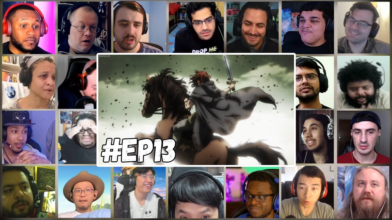 [20+ Reactions] Vinland Saga Season 2 Episode 13 Mega Reaction Mashup | ヴィンランド・サガ