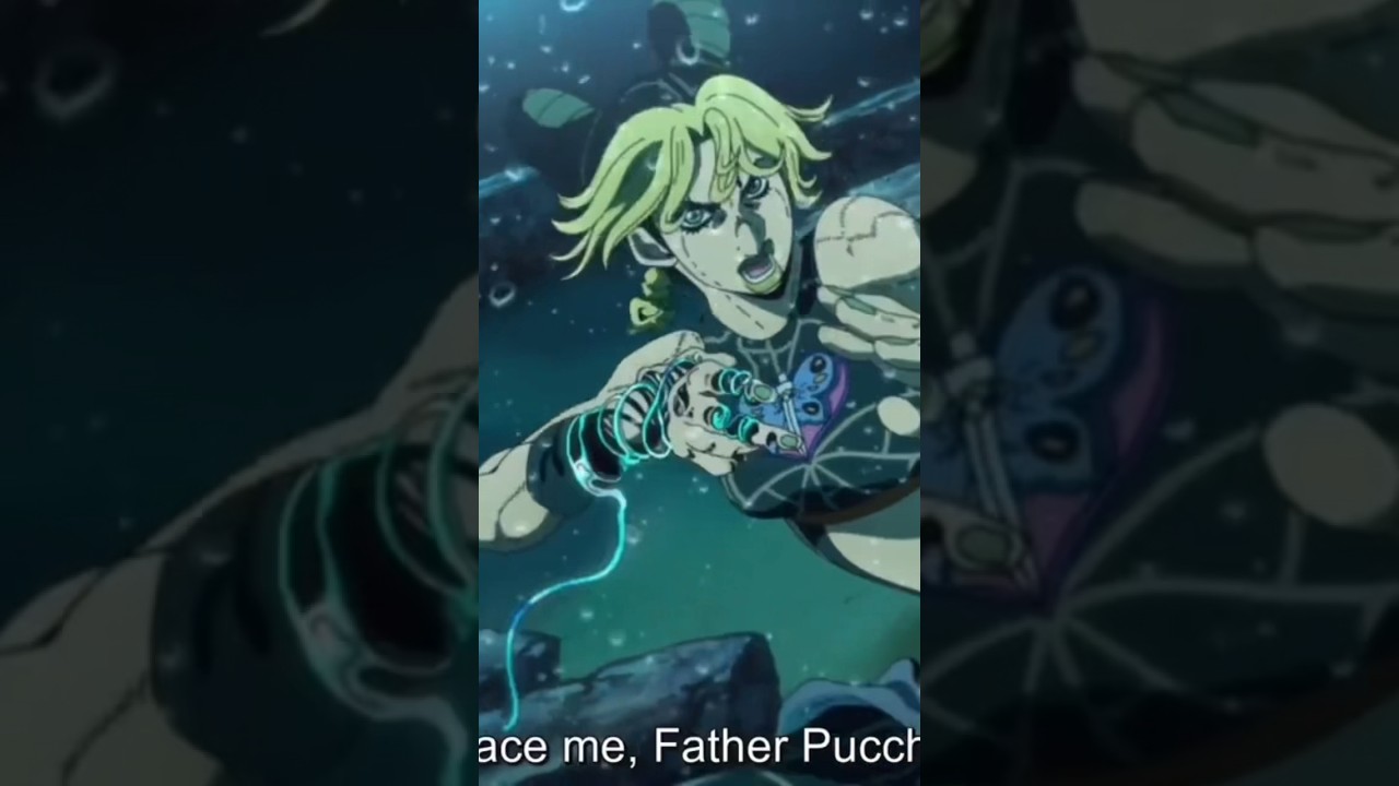 ジョジョの奇妙な冒険 ６部 ストーンオーシャン』( ３７話　) 空条 徐倫　「こいップッチ神父！」#ジョジョの奇妙な冒険