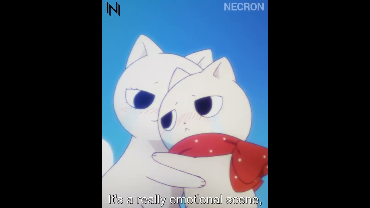 Fuyutsuki Gets Emotional & Started Crying While Watching George The Kitten 😇 #shorts