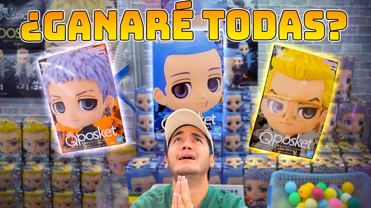 Intento ganar 3 FIGURAS de TOKYO REVENGER en JAPON ¿Cuanto gaste?
