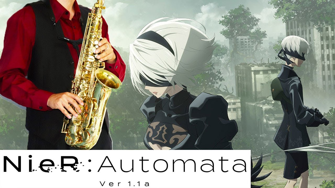 【NieR:Automata Ver1.1a】escalate【楽譜】Aimer サックスで吹いてみた Saxophone Cover [Sheet]