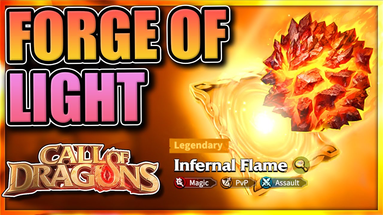Forge of Light 90 Pulls [Infernal Flame & Springbird Feather] Call of Dragons Guide