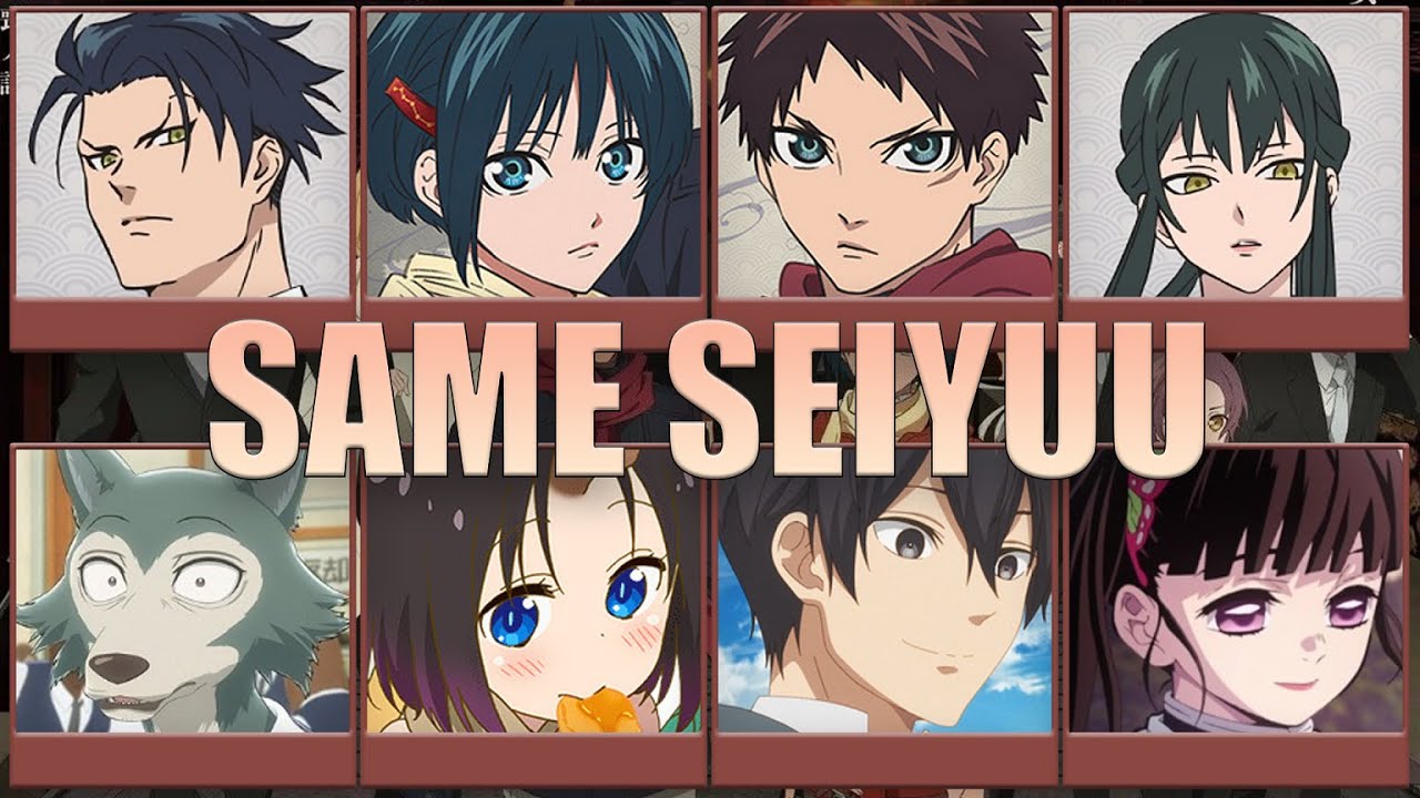 Malevolent Spirits: Mononogatari | SAME VOICE ACTOR -【もののがたり】 Anime Japanese Dub Main Casts